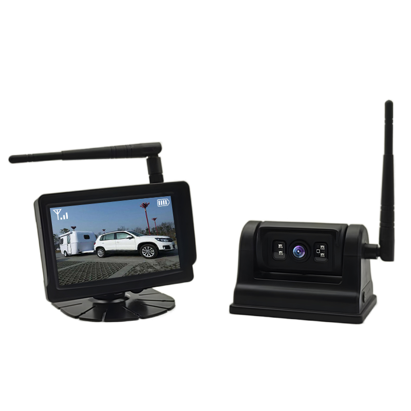 Tăng cường sự an toàn cho RV của bạn với Bộ máy ảnh tiêu thụ điện năng thấp không dây kỹ thuật số từ tính 5 inch