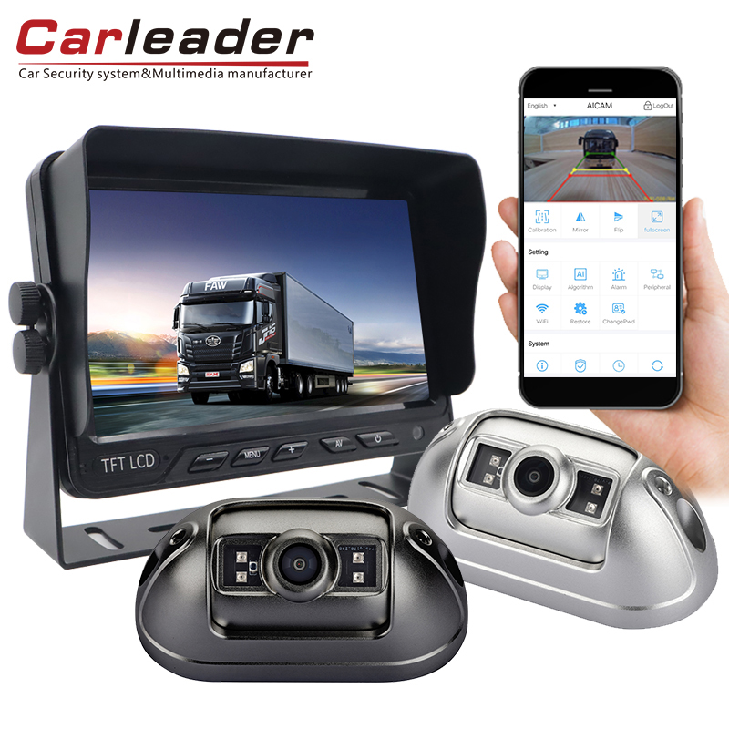 Hệ thống camera phát hiện điểm mù trên xe Carleader 1080P AI | Hộ tống tài xế lái xe an toàn