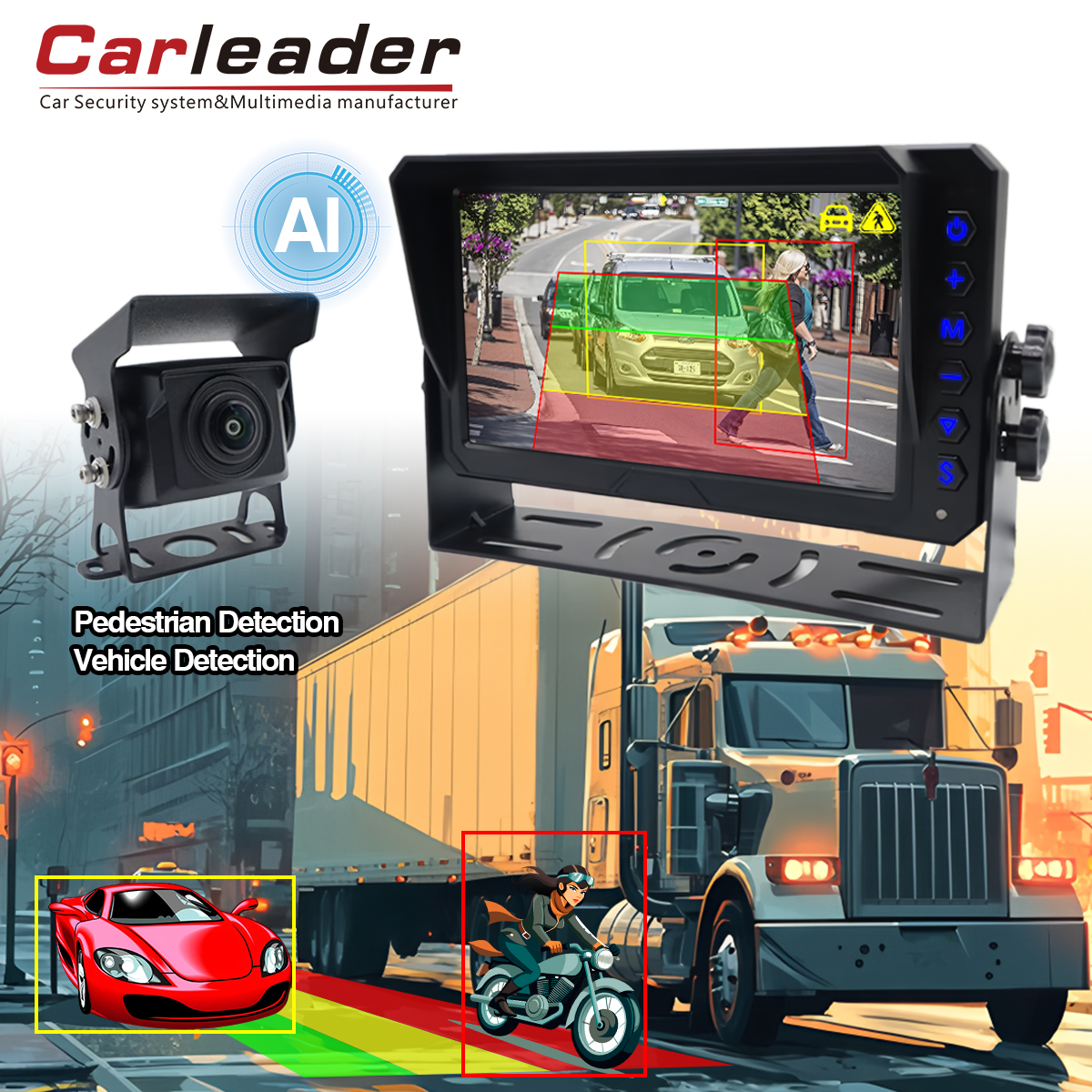 Carleader ra mắt hệ thống phát hiện xe và người đi bộ AI