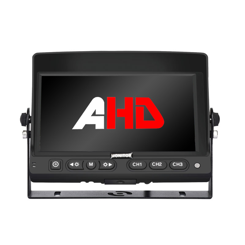 Carleader 7 inch 3CH AHD Đầu vào Màn hình dự phòng xe