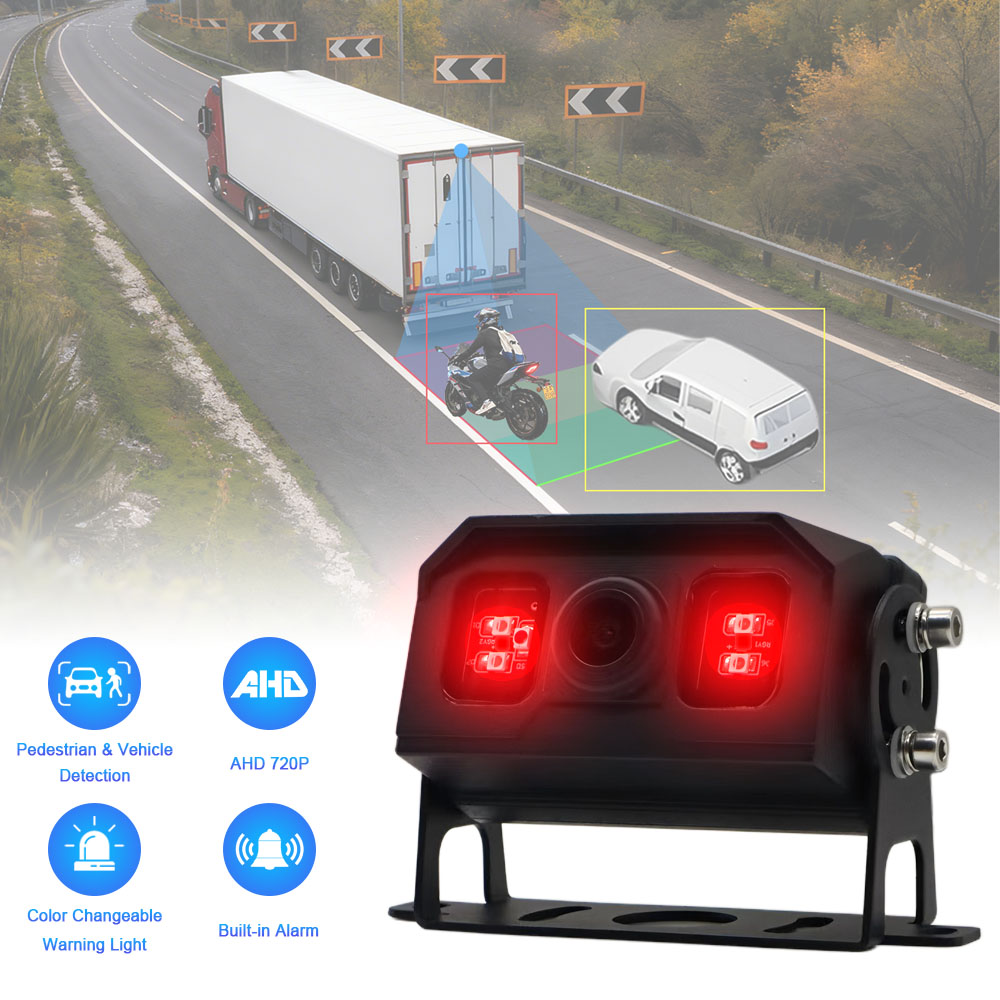 Carleader AI Phát hiện điểm mù Camera phía sau Tích hợp báo động âm thanh và ánh sáng Carleader AI Phát hiện điểm mù Camera phía sau Tích hợp báo động âm thanh và ánh sáng