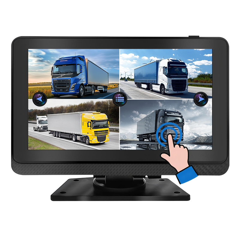 Màn hình ghi DVR màn hình cảm ứng 7 inch Carleader để giám sát xe thương mại nâng cao