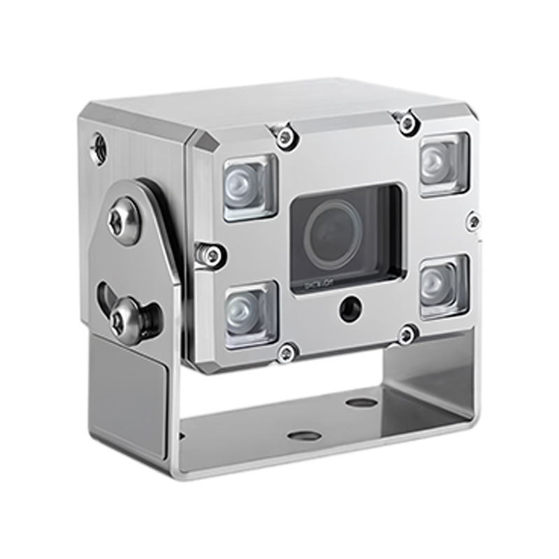 Camera quan sát phía sau xe tải bằng thép không gỉ 304 IP69K AHD với tầm nhìn ban đêm 4 đèn LED IR