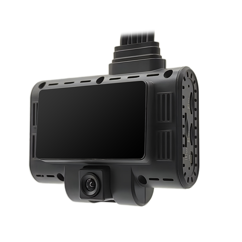 Camera hành trình AI DVR 3CH với 4G GPS, ADAS, DSM và WiFi cho các phương tiện của hạm đội