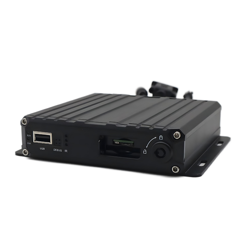 Đầu ghi hình di động 4CH AHD SD AI với 4G GPS WiFi, ADAS DSM BSD cho xe thương mại