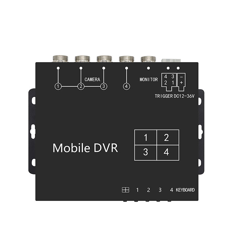 Đầu ghi hình xe 4CH AHD có dung lượng ghi 512GB và chế độ xem chia đôi nhiều camera
