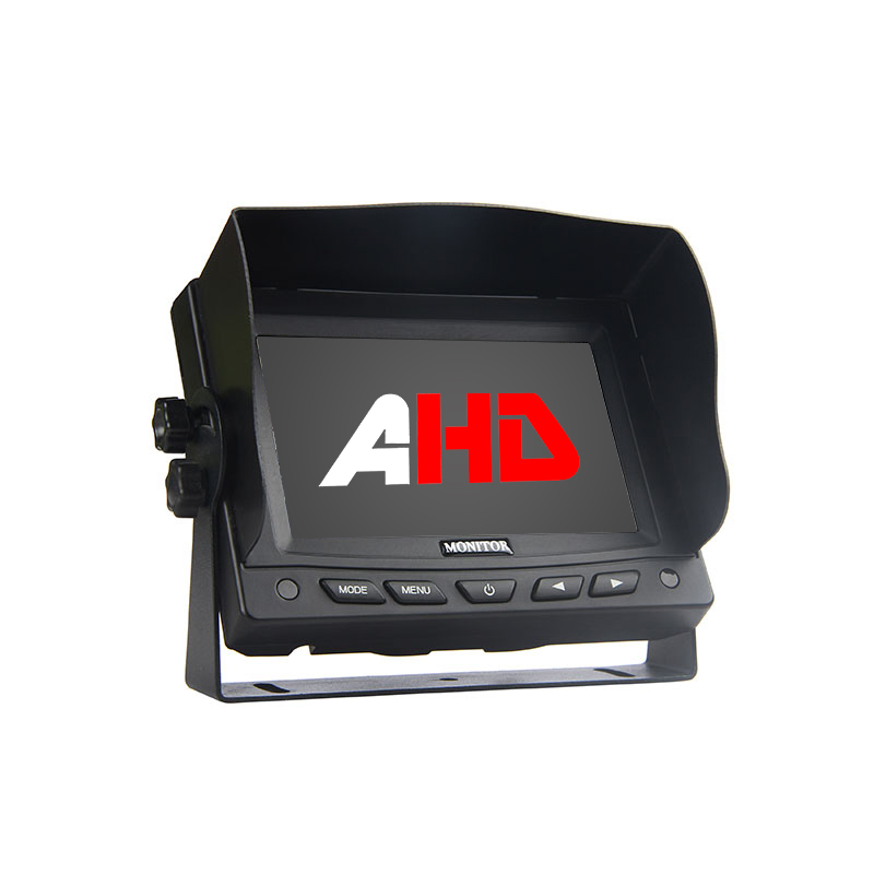 Đầu vào 5 inch 2CH AHD Màn hình LCD lùi xe cho Van RV Motorhome