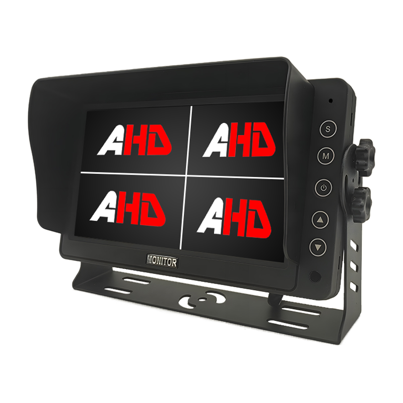 Màn hình xe 7 inch với 4 đầu vào AHD và ghi 720P