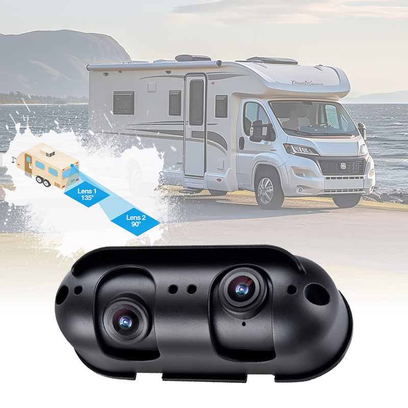 Camera quan sát phía sau ống kính kép AHD Starlight phù hợp cho RV Motorhome