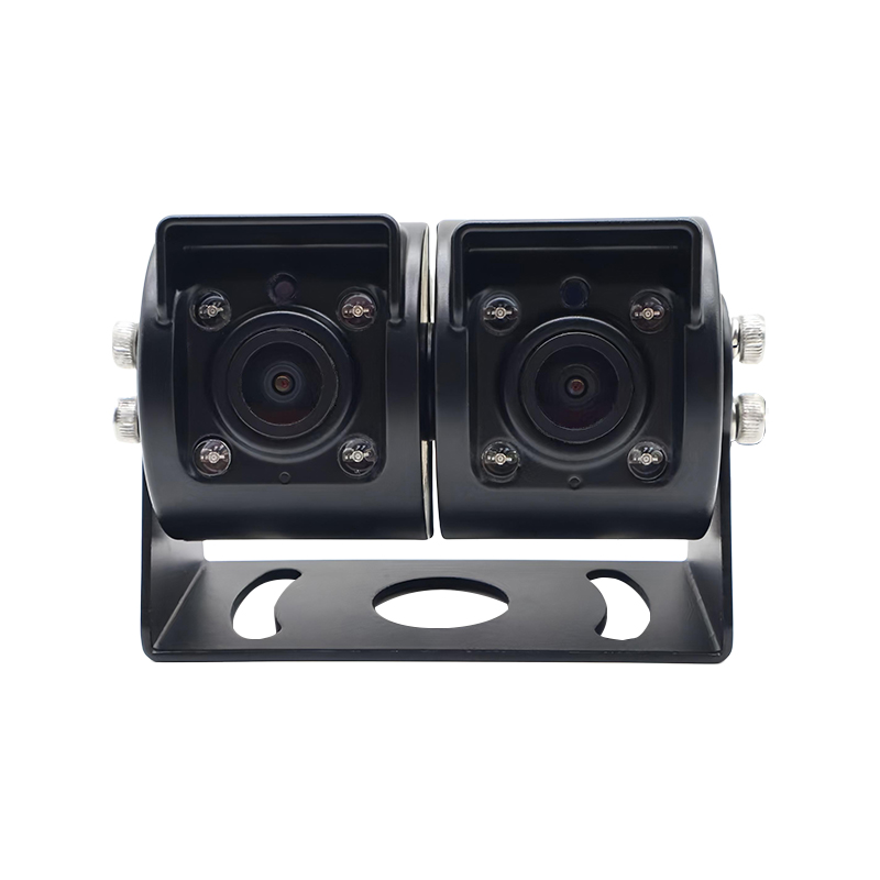 Camera xe tải ống kính kép với khả năng điều chỉnh ống kính độc lập và tầm nhìn ban đêm hồng ngoại